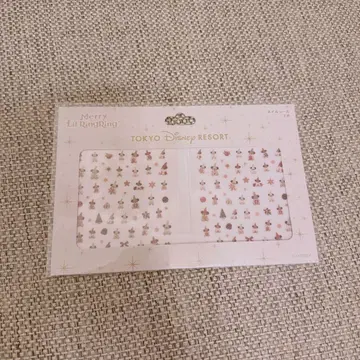 디즈니 릴린린 네일 씰 미개봉 크리스마스