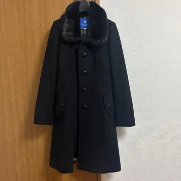 BLUE LABEL 롱 코트 38 사이즈 블랙