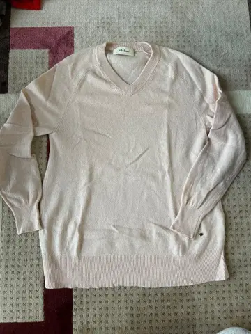 Mila Owen 핑크 V넥 스웨터 긴팔 F 사이즈