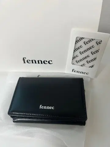 [fennec] 미사용 ANY WALLET 3단 폴더형 지갑 박스 포함