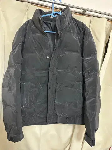 블랙 다운 자켓