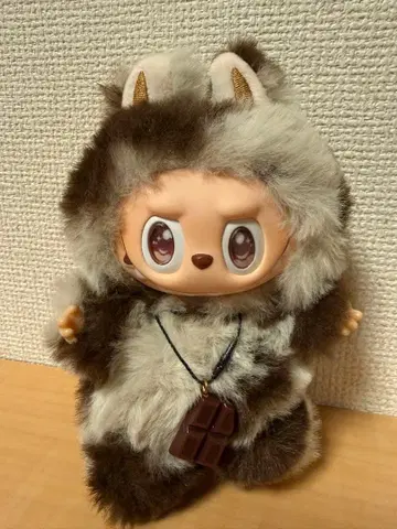 지모모 zimomo 푹신푹신 봉제 인형 초콜릿 키링