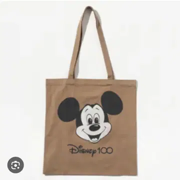 WCJ 디즈니100 미키 토트백