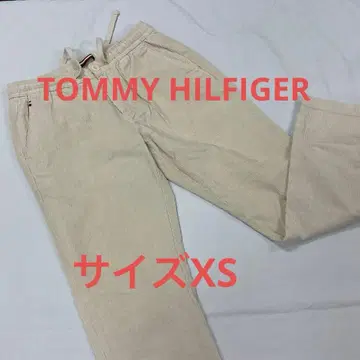 TOMMY HILFIGER 코듀로이 팬츠 화이트 XS #3115