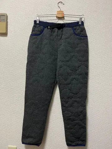 짐 마스터 퀼팅 클라이밍 팬츠 / M 그레이 스트레치 충전솜