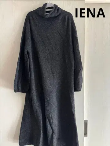 이에나 IENA 원피스 니트 원피스 그레이 니트 울
