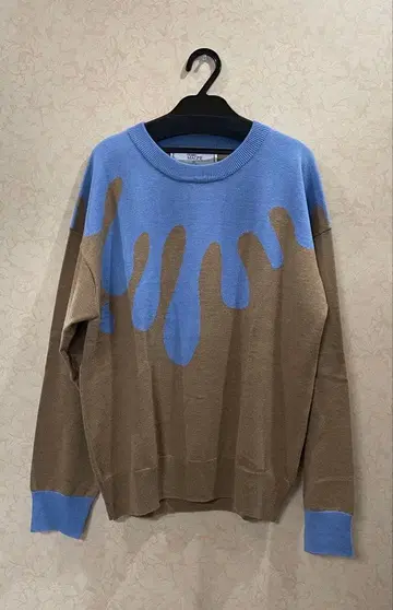 THOMAS MAGPIE 드립 패턴 긴팔 스웨터 M 사이즈