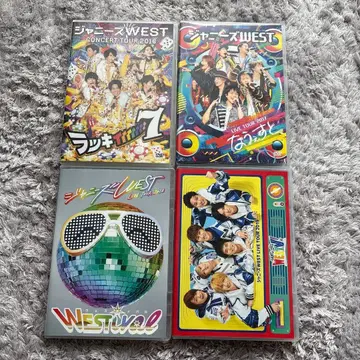 WEST. 콘서트 DVD 4장 세트