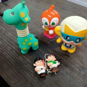 레트로 소프트 비닐 캐릭터 모음 잔켄맨 등