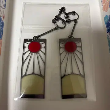 귀멸의 칼날 탄지로의 귀걸이 귀찌