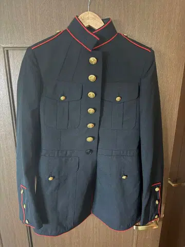 미군 실물 미국 해병대 USMC 블루 드레스
