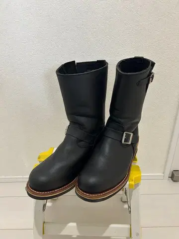 God & Bless 갓앤블레스 엔지니어 부츠 27cm 블랙 천연 가죽