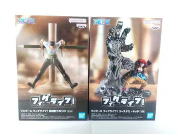 [배송비 포함] 원피스 피그라이프! 유스타스 키드 해적 사냥꾼 조로 세트