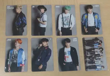 BTS RUN 트레이딩 카드 8장 묶음 판매