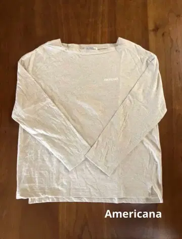 아메리카나 Americana 긴팔T셔츠