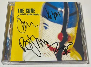 THE CURE WILD MOOD SWINGS 사인 포함