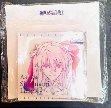 에반게리온 아스카 중국 아트전 아크릴 코스터 공식 정품