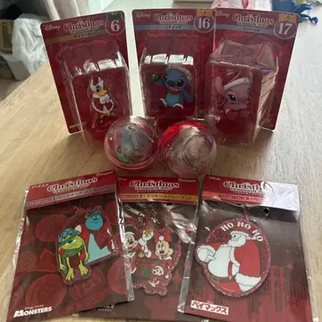 디즈니 크리스마스 린린린 가챠 미개봉!!