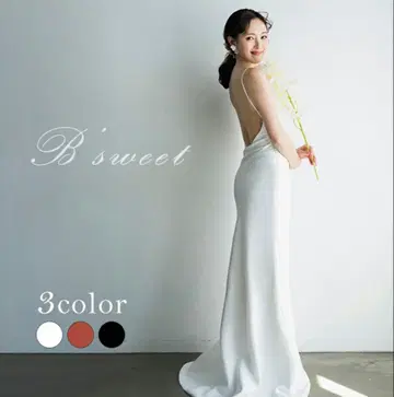 B'sweet 백 오픈 웨딩 드레스