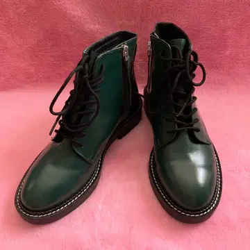 ASOS/그린 가죽 부츠