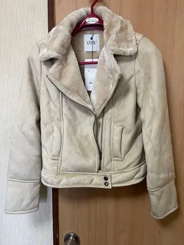 GYDA 보아 안감 라이더 자켓 프리 사이즈