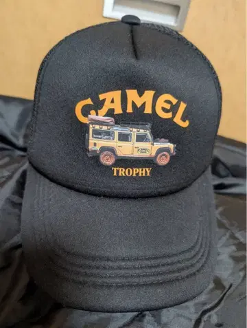 CAMEL 트로피 차량 프린트 캡