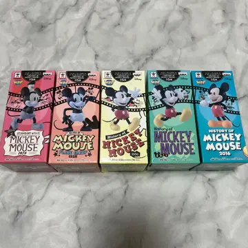 디즈니 수집용 피규어 HISTORY OF MICKEY MOUSE