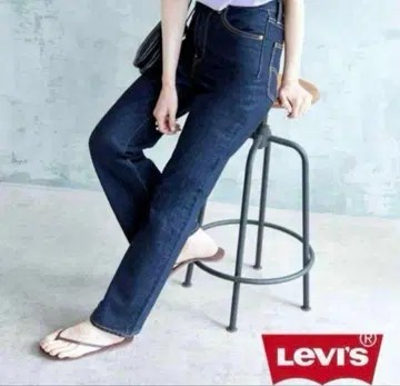 Levi's SLOBE 별주 MATH CLUB FLARE 데님 팬츠 23
