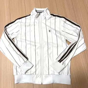 Ponteponte 화이트 스트라이프 저지 M1002번