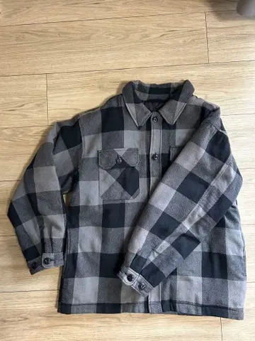 BACK NUMBER 체크 무늬 자켓 L 사이즈