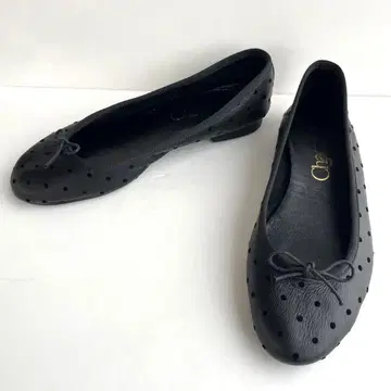 chacott 차코트 발레 슈즈 23 블랙 가죽