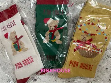 핑크하우스 곰 삭스 3종 새상품