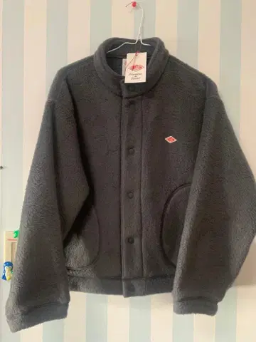 단톤 플리스 자켓 그레이