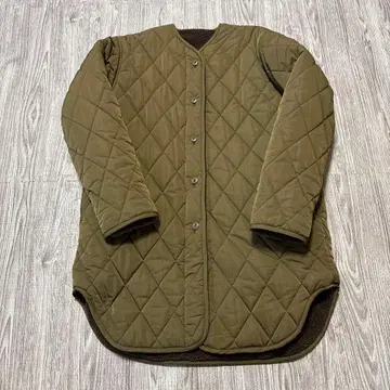 SENSE OF PLACE 어반 리서치 카키 퀼팅 자켓
