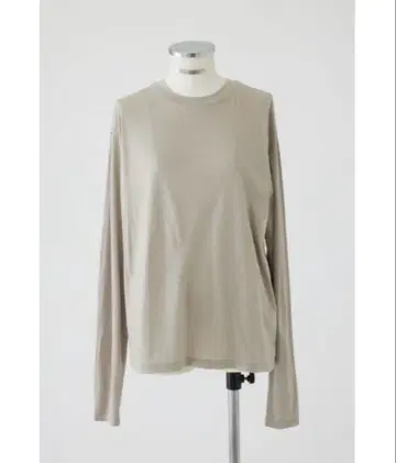 RIM.ARK 베이직 롱 슬리브 컷 상의