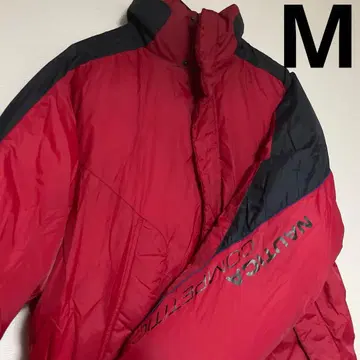 NAUTICA COMPETITION 다운 자켓 M 빨검 리버서블
