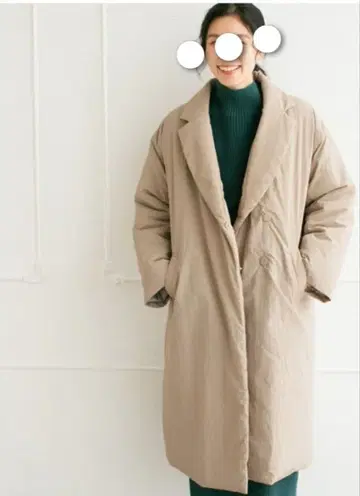 LEPSIM 충전솜 체스터 코트 beige 9900