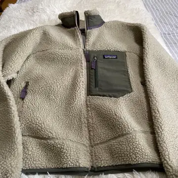 patagonia 플리스 자켓 XS 베이지 남성용