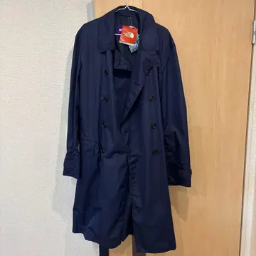 THE NORTH FACE 네이비 트렌치코트 택 포함