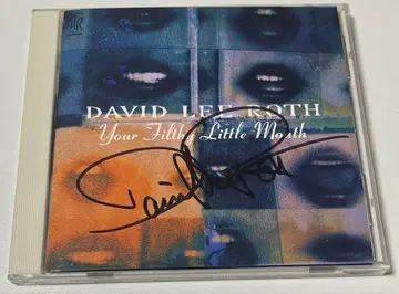 David Lee Roth 사인 포함 CD