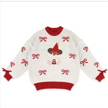 디즈니 릴린린 스웨터 2025 크리스마스 택 포함