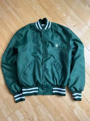 나일론 자켓 기업 로고 80~90s