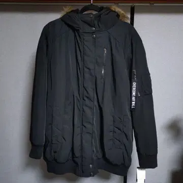 빅 사이즈 퍼 점퍼 4L