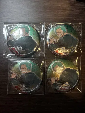 원피스 조로 usj 캔뱃지 세트