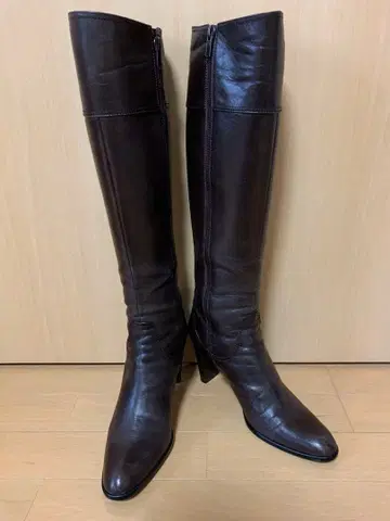 다이애나 다크 브라운 롱 부츠 26.0cm