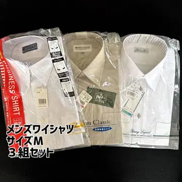 새상품* 와이셔츠 세트 긴팔 2장 반팔 1장 M 사이즈 상당