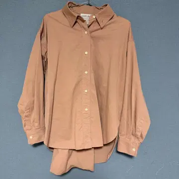 비어즐리 오버 사이즈 셔츠 핑크