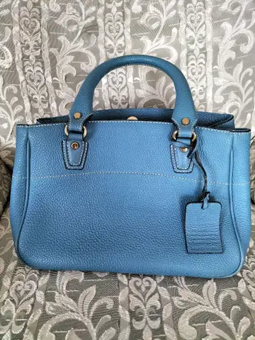 MASATO OGURA 핸드백 라이트 블루 가죽