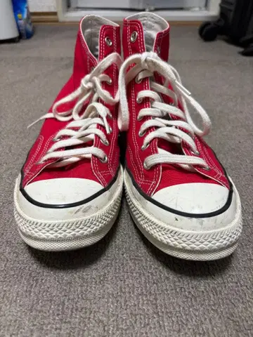 CONVERSE ALL STAR LEGACY 레드 하이컷 스니커즈