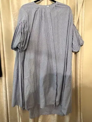 미디 벌룬 소매 아지메 원피스 새상품급